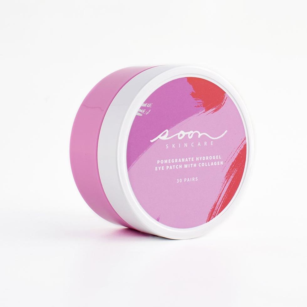 Soon Skincare Unisex Pomegranate Hydrogel Eye Patch With Collagen