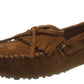 Minnetonka Women's Kilty Driving Moccasin Brown Size 5.5 B Medium US