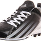 adidas Kid's Blast 3 MD 5/8 Football Cleat Black/White Size 1.5 M US