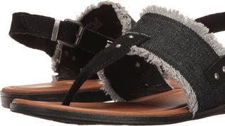 Minnetonka Women's New Panama Shoes Black Size 7 B Medium US