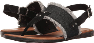 Minnetonka Women's New Panama Shoes Black Size 7 B Medium US