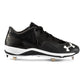 Under Armour Men's Ignite Low ST CC Metal Cleats Black/Gray Size 13.5 D Medium US