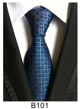 Men’s Neckties – Formal Classic Patterned Tie (50 Style Options, B Series)