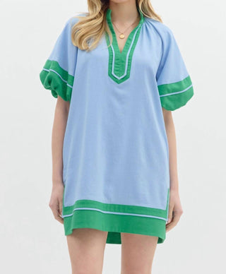 Entro - Bubble Sleeve Dress