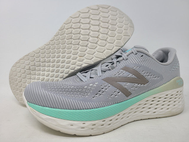 New Balance Women's More V1 Running Shoe Rain Cloud/Sea Salt/Reef Size 11 B(M) Us