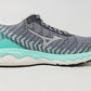Mizuno Women's Wave Sky 4 Waveknit Running Shoe Castlerock Size 6.5 B(M) Us