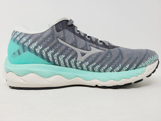 Mizuno Women's Wave Sky 4 Waveknit Running Shoe Castlerock Size 6.5 B(M) Us