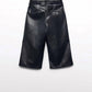 Abel & Lula - Girls Faux Leather Culottes Trousers