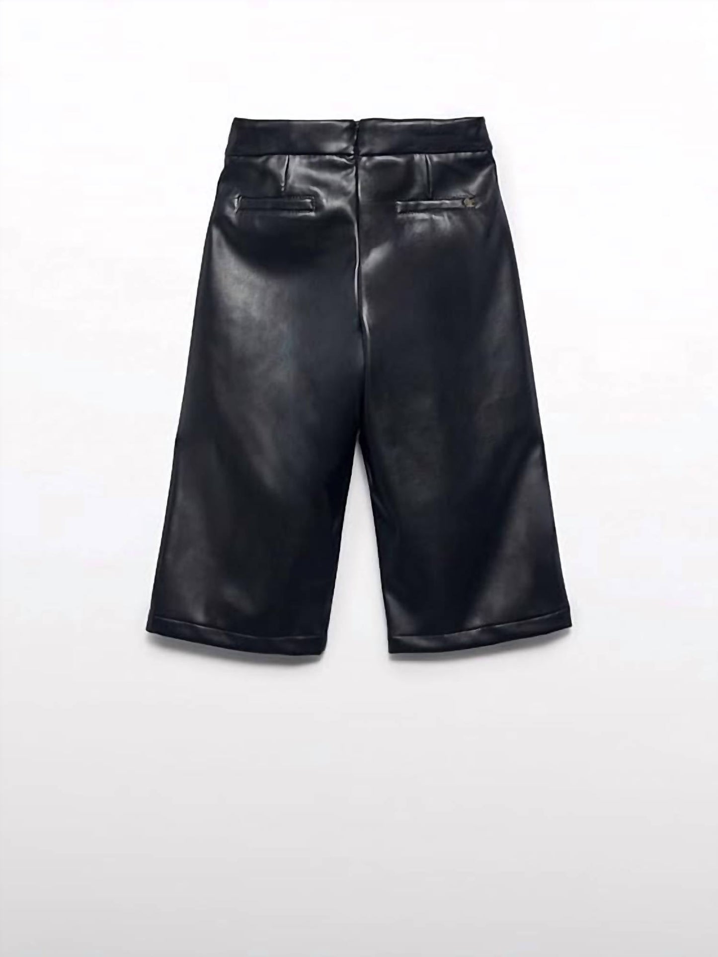 Abel & Lula - Girls Faux Leather Culottes Trousers