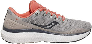 Saucony Women's Triumph 18 Running Shoes Moonrock/Coral