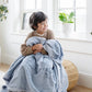 Lush Receiving Blanket 30x40 Inch by Saranoni
