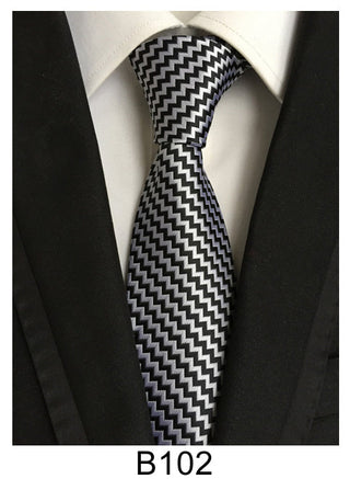 Men’s Neckties – Formal Classic Patterned Tie (50 Style Options, B Series)