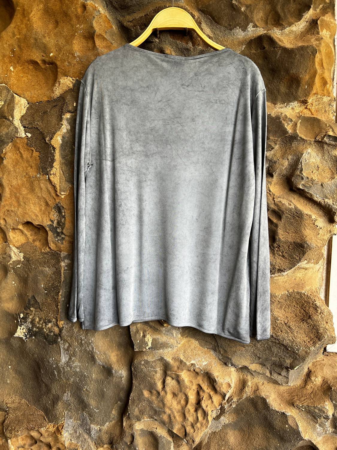 Avant Toi - Dirty Effect Long Sleeve Tee