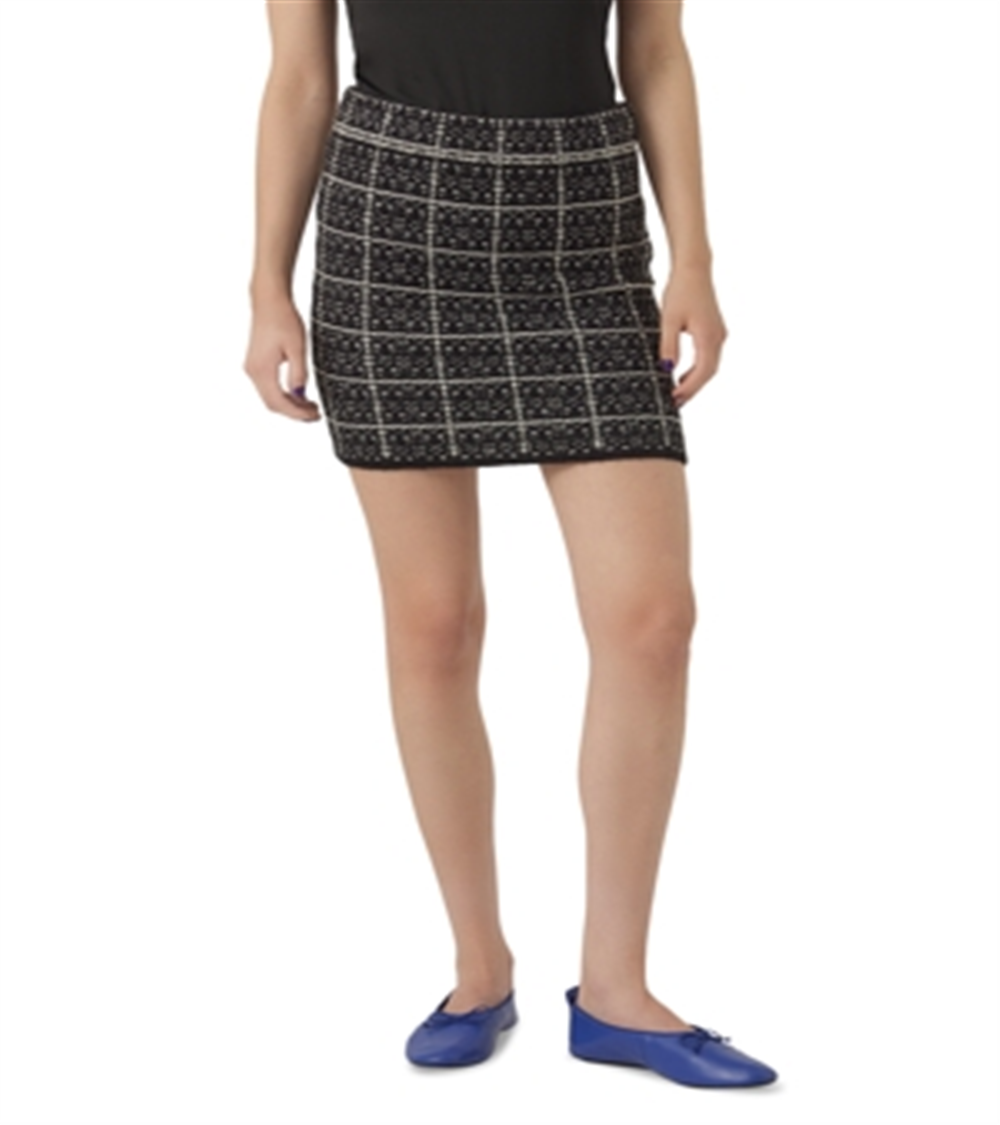 Vero Moda Knit Mini Skirt Black