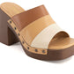 Andrea - Women's Heeled Slide Sandal