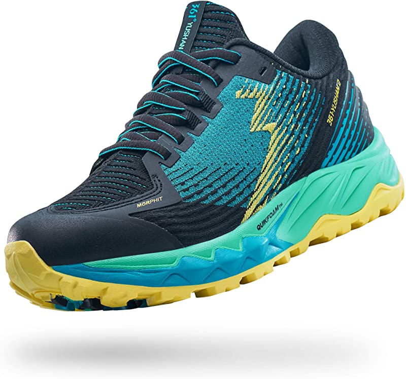 361 Degrees Unisex Yushan 2 Trail Running Shoe Black Size 7.5 B(M) US