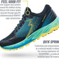 361 Degrees Unisex Yushan 2 Trail Running Shoe Black/Scuba Size 8 B(M) US