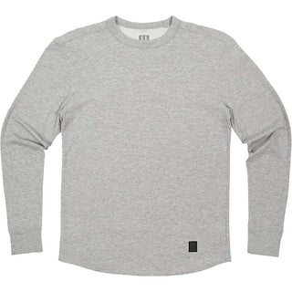 Topo Designs Men's Long Sleeve Tech Tee - Gray Heather