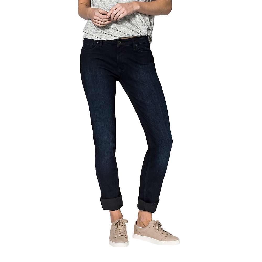 dish Women's Performance Denim Straight and Narrow Jean - 25X32 - Onyx
