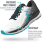 361 Degrees Unisex Meraki 3 Running Shoe White/Scuba Blue Size 11.5 D(M) US
