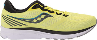 Saucony Men's Ride 14 Running Shoes Citrus/Black
