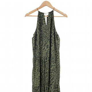 Ralph Lauren - Ocelot-print Crinkle Georgette Halter Dress
