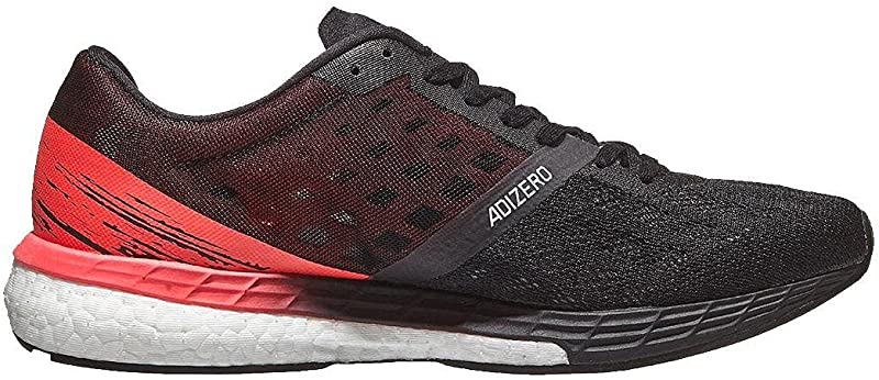 adidas Women's Adizero Boston 9 Running Shoes Black/Signal Pink
