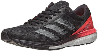 adidas Women's Adizero Boston 9 Running Shoes Black/Signal Pink