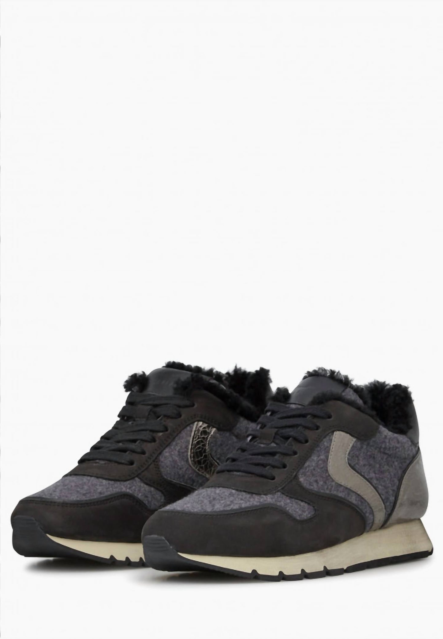 Voile Blanche - Julia Fur Lined Sneaker
