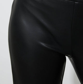 Joseph Ribkoff - High-waisted Faux Leather Pants