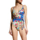 Johnny Was - FLEUR BRAIDED WRAP ONE PIECE SWIMSUIT