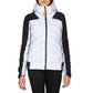 Indygena Women's Lampo Hooded Jacket - Medium Blue Light Grey