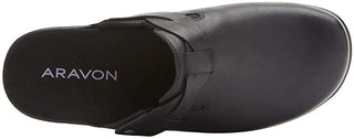 Aravon Women's Power Comfort Mule Shoes Black
