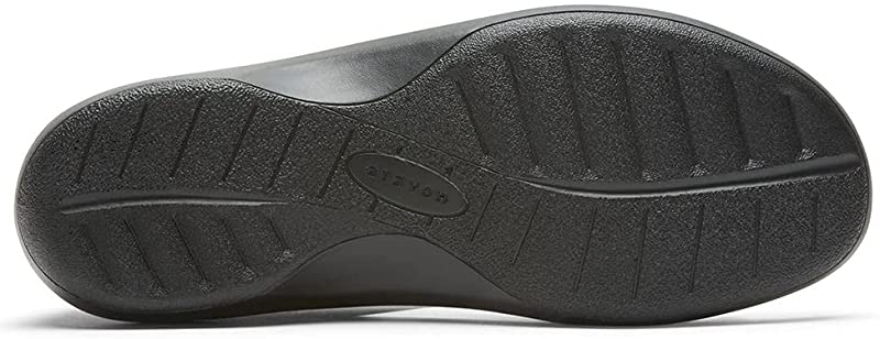 Aravon Women's Duxbury T-Strap Comfort Sandal Black