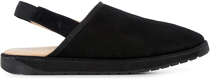 EMU Australia Women's Kerang Stinger Suede Slipper Black Size 9 B(M) US