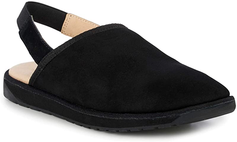 EMU Australia Women's Kerang Stinger Suede Slipper Black Size 9 B(M) US