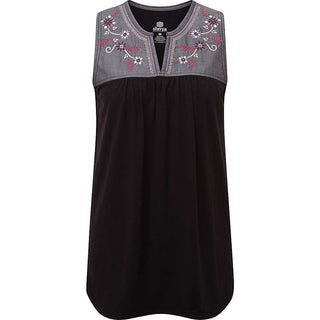 Sherpa Women's Shaanti Embroidered Top - Black XXL