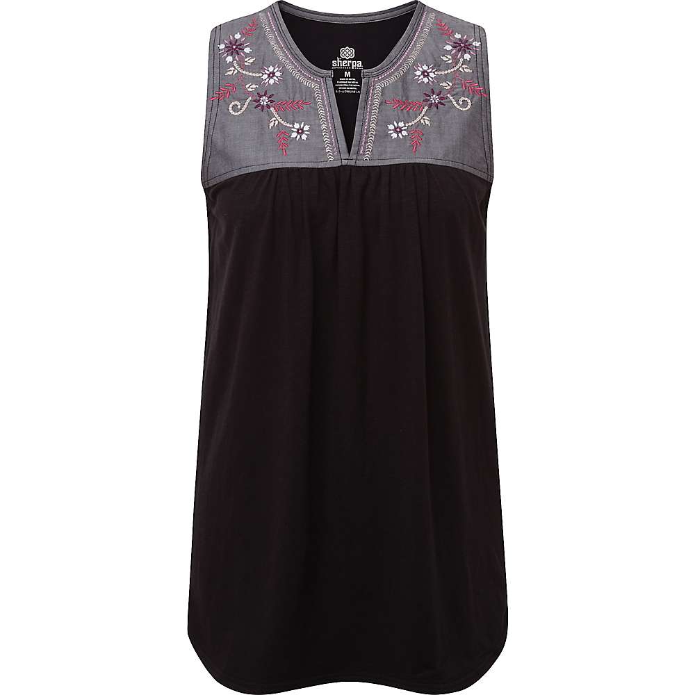 Sherpa Women's Shaanti Embroidered Top - Black XXL