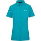 Salewa Women's Puez Minicheck 2 Dry SS Shirt - Ocean