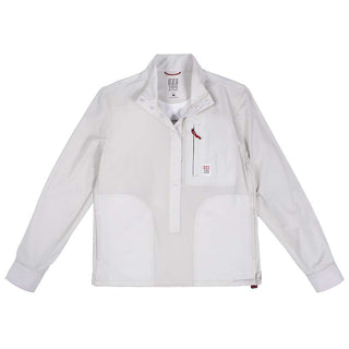 Topo Designs Women's Grey Tech Popover Shirt - Small