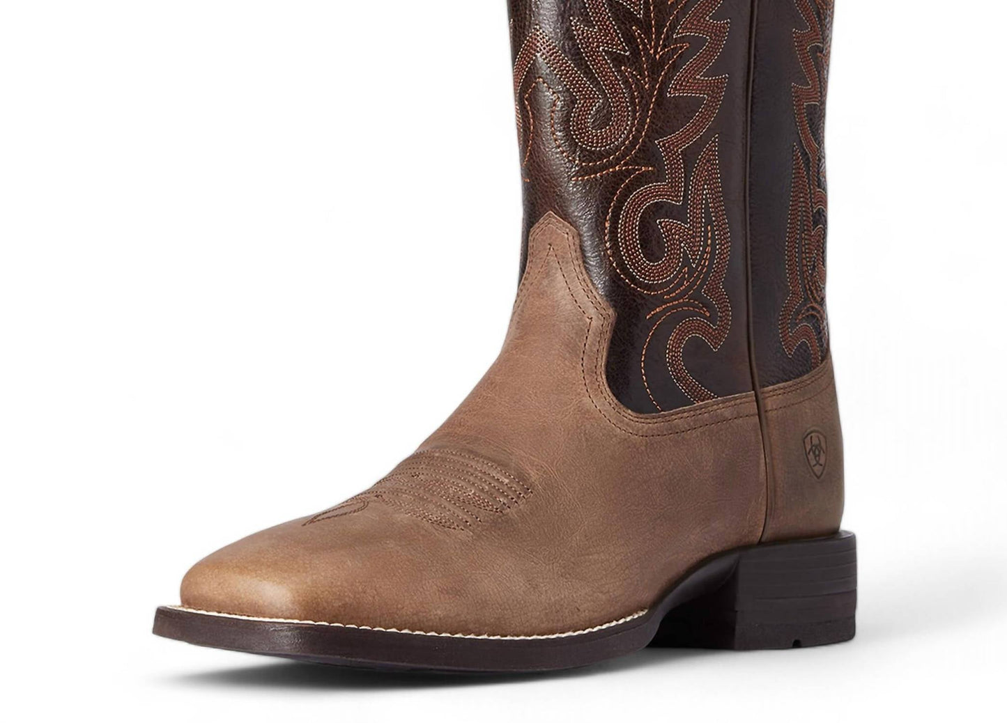 Ariat - MEN'S AUTHENTIC LAYTON WESTERN BOOT - BROAD SQUARE TOE