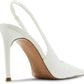 Steve Madden - Women's Reyes Genuine Leather Sling Back Hi Heel Pumps