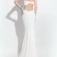 Rachel Allan - Jersey Lace Evening Gown