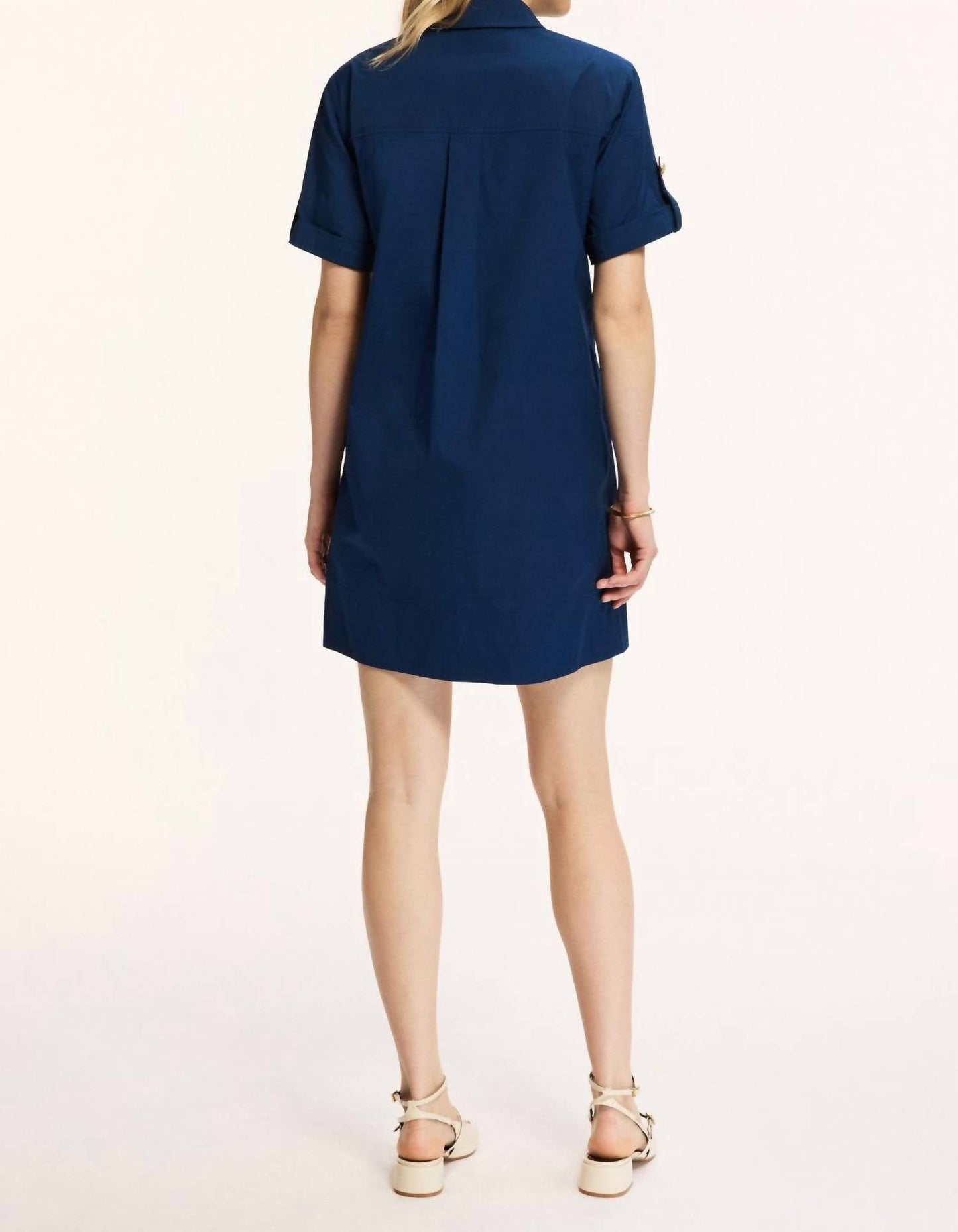Veronica Beard - Lucca Button Front Mini Dress