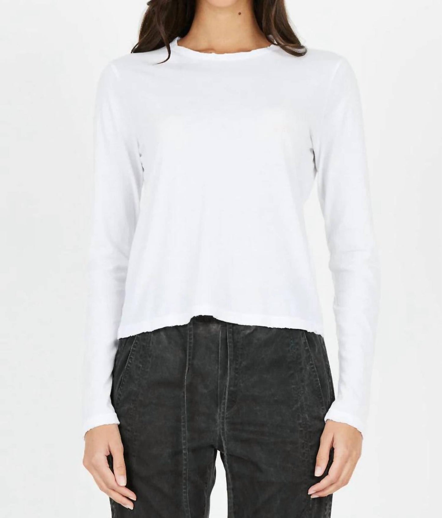 Agolde - Long Sleeve Crewneck Tee