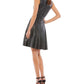 Mac Duggal - Short Cocktail Leather Dress