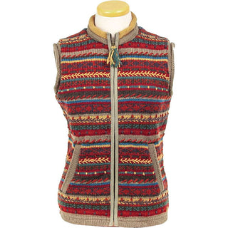 Laundromat Women's Lopika Wool Vest - Chili