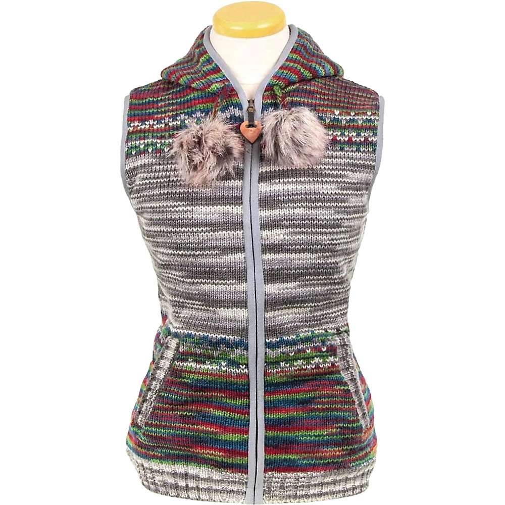 Laundromat Women's Suki Wool Vest - Jewel