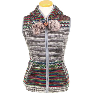 Laundromat Women's Suki Wool Vest - Jewel