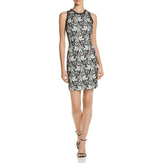Aidan Mattox - Lace Mini Cocktail Dress